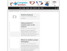 Tablet Screenshot of comptoirs-fermiers.fr